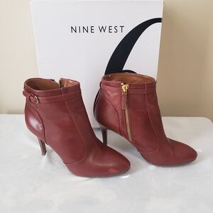 Nine West Women's Brown Ankle Boots